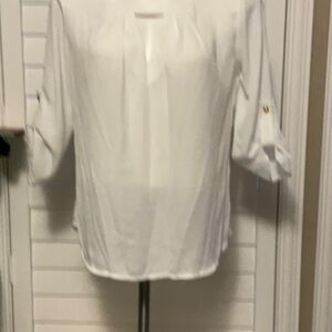 a'gaci Classic White Blouse